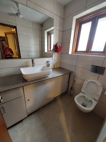 Bathroom in  Office Space at Shivalik Colony – for Rent