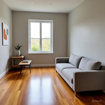 Living Room in 3 BHK Apartment at Ganga Nagar – for Rent