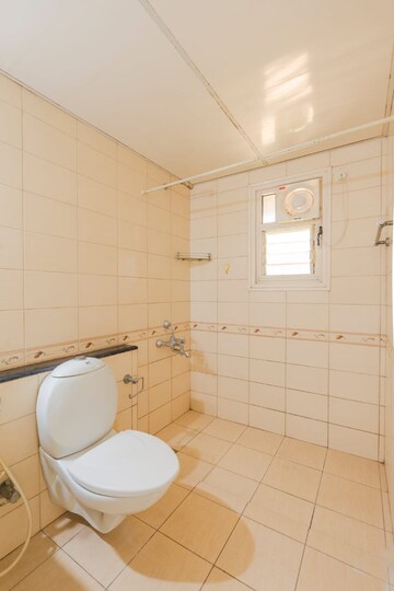 Bathroom in 3 BHK Apartment at Brigade Metropolis, Mahadevpura – for Rent