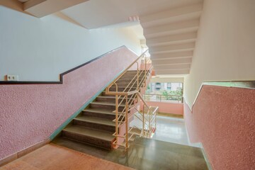 Staircase in 3 BHK Apartment at Brigade Metropolis, Mahadevpura – for Rent