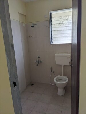 Bathroom in 1 BHK Apartment at Ram Pushpanjali Residency, Owale – for Sale