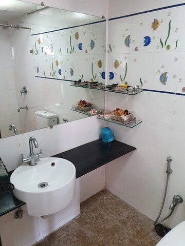 Bathroom in 2 BHK Apartment at Amits Bloomfield, Ambegaon Budruk – for Sale