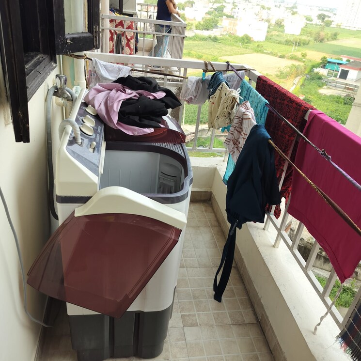 Balcony, techman-moti-residency-phase-ii 1 Bedroom 660 Sq.Ft. Apartment In Raj Nagar Extension Ghaziabad 9152961