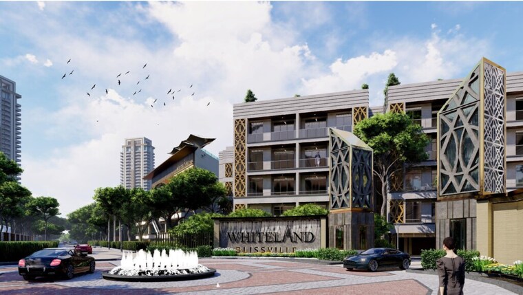 Exterior View, whiteland-blissville 3 Bedroom 1672 Sq.Ft. Builder Floor In Sector 76 Gurgaon 9153008