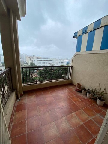 Balcony in 2 BHK Apartment at Nyati Equatorial, Bavdhan – for Rent