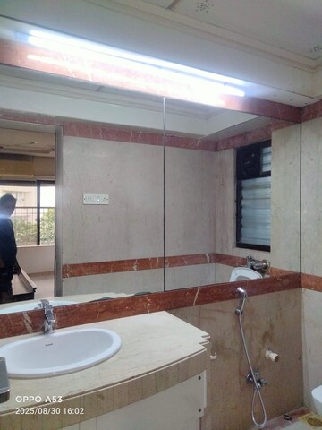 Bathroom in 4 BHK Apartment at Madhukunj Apartment Prabhadevi, Prabhadevi – for Rent
