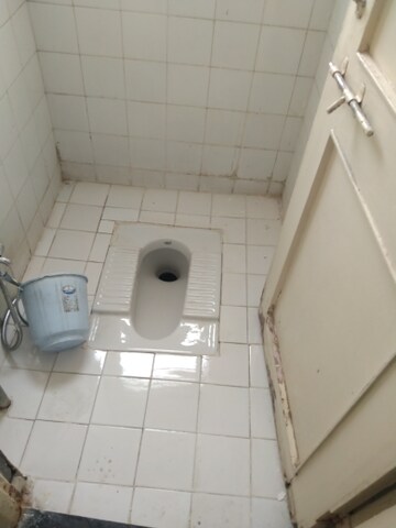 Bathroom in 1 BHK Apartment at Jagrut CHS, Gokhalenagar – for Rent