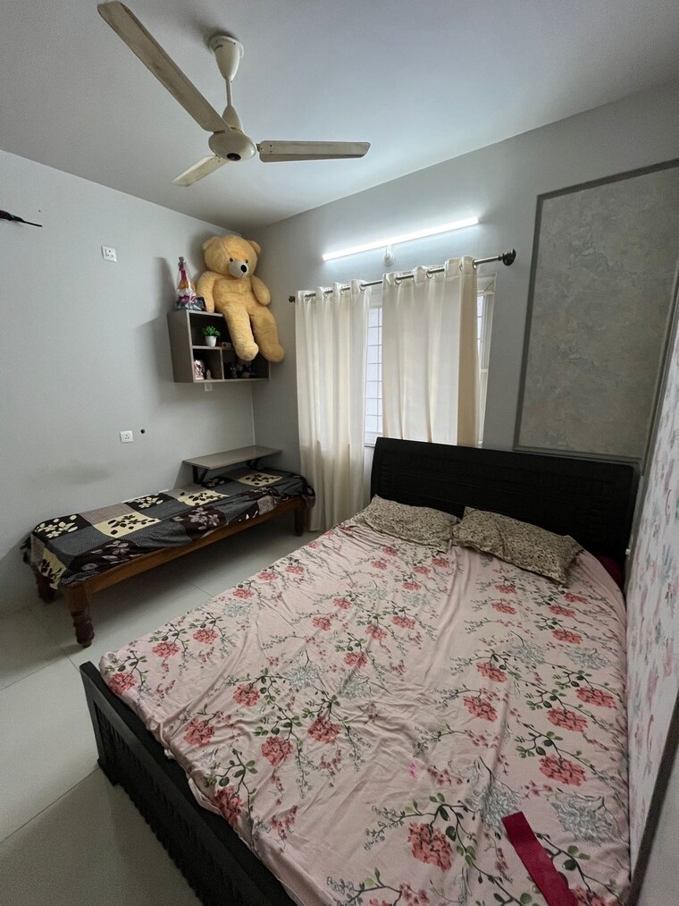 Bedroom, my-home-tridasa 2 Bedroom 1253 Sq.Ft. Apartment In Tellapur Hyderabad 9153156