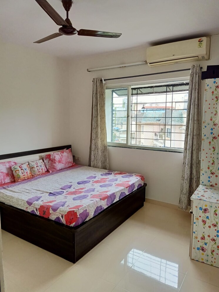 Bedroom, bhansali-campus 2 Bedroom 1000 Sq.Ft. Apartment In Sinhagad Road Pune 9153155