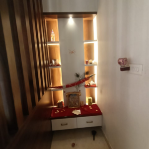 Living Room in 2 BHK Apartment at Lodha Amara Tower 32 And 33, Sandoz Baug – for Rent