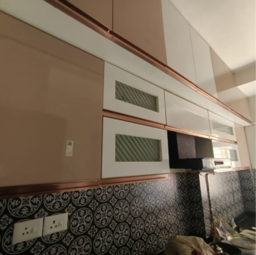 Kitchen in 2 BHK Apartment at Lodha Amara Tower 32 And 33, Sandoz Baug – for Rent