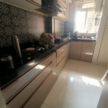 Kitchen in 2 BHK Apartment at Lodha Amara Tower 32 And 33, Sandoz Baug – for Rent