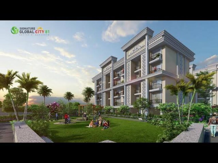 Exterior View, signature-global-city-93 3.5 Bedroom 1250 Sq.Ft. Builder Floor In Sector 93 Gurgaon 9153232