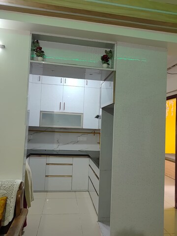Kitchen in 2 BHK Apartment at Charms Castle, Raj Nagar Extension – for Rent