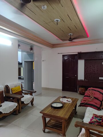 Living Room in 2 BHK Apartment at Charms Castle, Raj Nagar Extension – for Rent