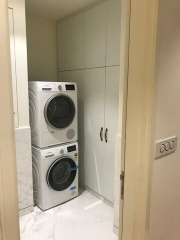 Bathroom in 3 BHK Builder Floor at Bhartiya Leela Residences, Thanisandra Main Road – for Sale