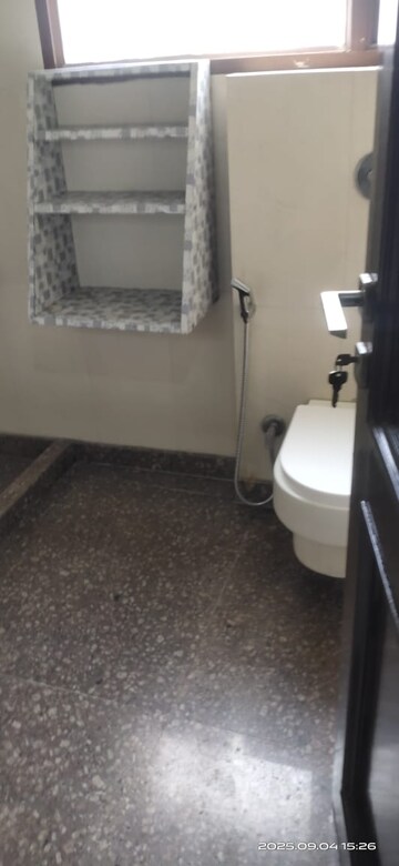 Bathroom in 3 BHK Builder Floor at Safdarjung Enclave – for Rent