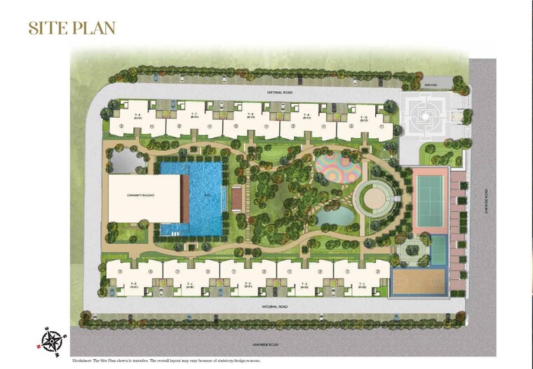 Master Plan, ats-nobility 3 Bedroom 1675 Sq.Ft. Apartment In Sector 4 Greater Noida Greater Noida 9153386