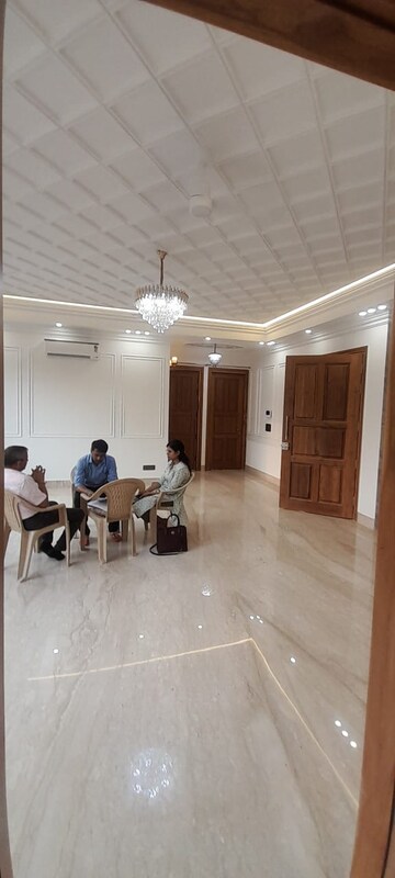 Living Room in 4 BHK Builder Floor at Chittaranjan Park – for Rent