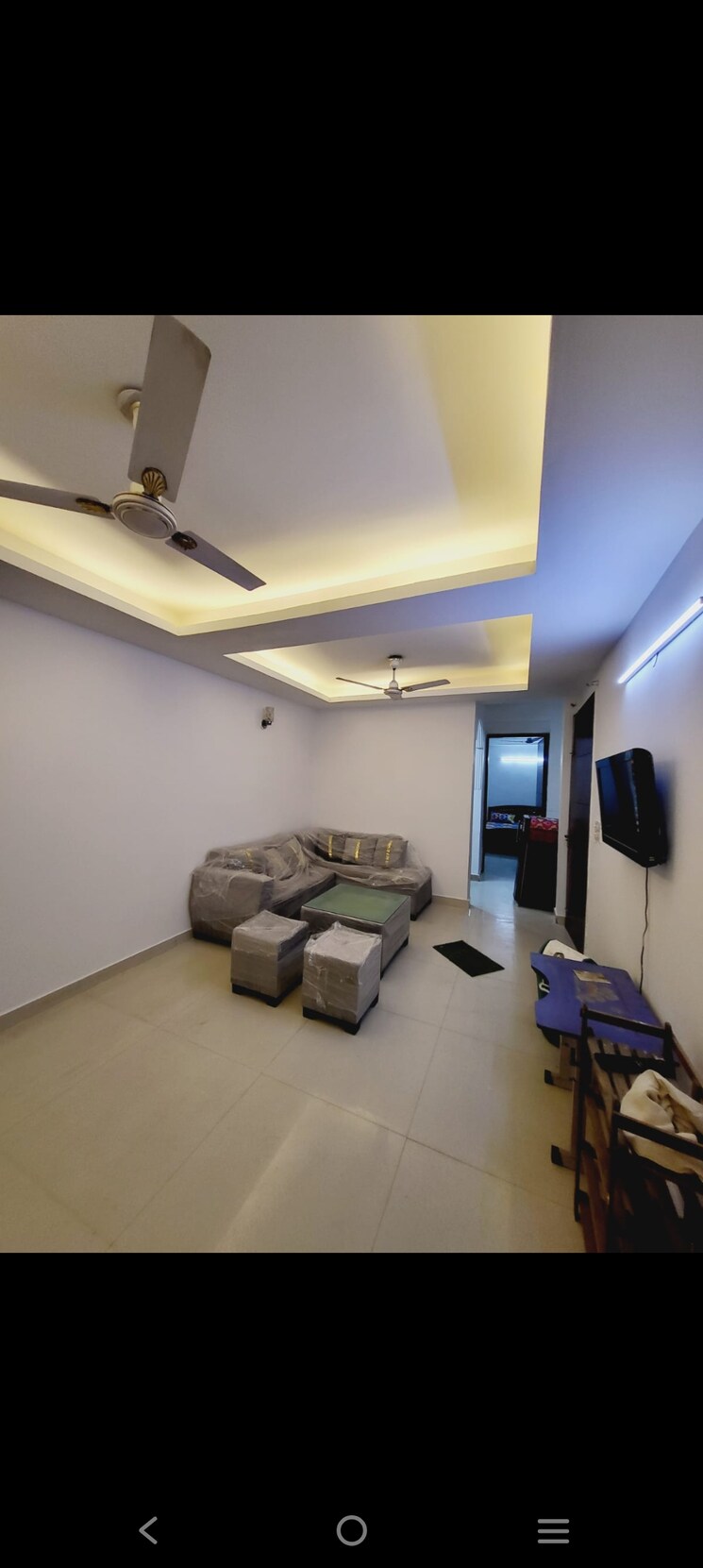 Living Room, saket 2 Bedroom 950 Sq.Ft. Builder Floor In Saket Delhi 9153409