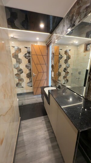 Kitchen in 3 BHK Builder Floor at Chittaranjan Park – for Sale