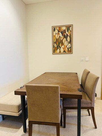 Furnished Amenities in 3 BHK Apartment at Forum Serendipity, Bandra Kurla Complex – for Rent