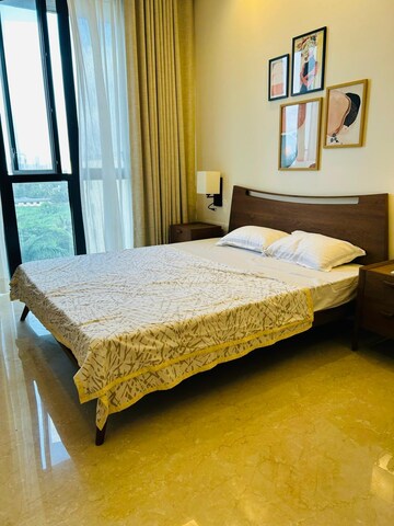 Bedroom in 3 BHK Apartment at Forum Serendipity, Bandra Kurla Complex – for Rent