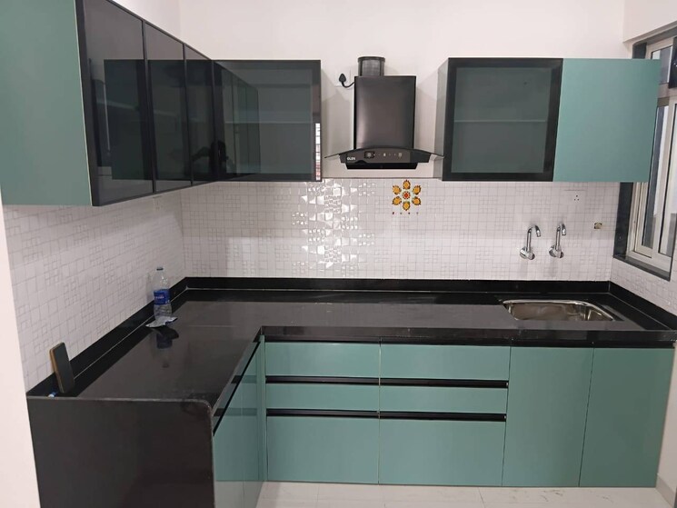 Kitchen, basil-mondale 2 Bedroom 751 Sq.Ft. Apartment In Mundhwa Pune 9153426