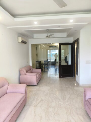 Living Room in 4 BHK Builder Floor at Greater Kailash ii – for Rent