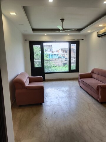 Living Room in 4 BHK Builder Floor at Greater Kailash ii – for Rent