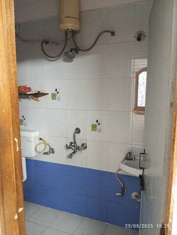 Bathroom in 2 BHK Apartment at Wadgaon Sheri – for Rent