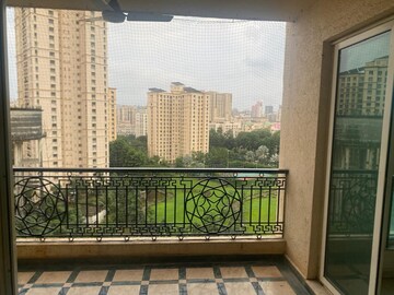 Balcony in 4 BHK Apartment at Hiranandani Estate Evelina, Ghodbunder Road – for Rent