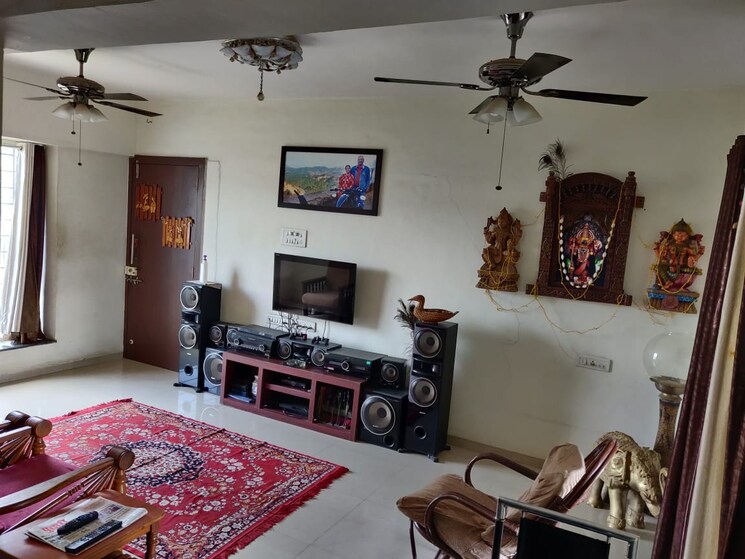 Living Room, mahesh-galaxy 2 Bedroom 1000 Sq.Ft. Apartment In Sinhagad Road Pune 9153461