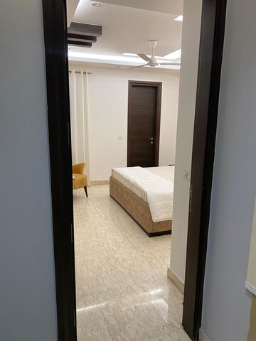 Building Lobby in 3 BHK Builder Floor at Greater Kailash I – for Rent