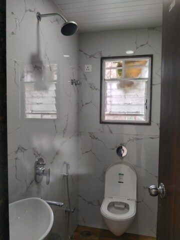 Bathroom in 2 BHK Apartment at Ghogali – for Rent