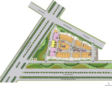 Master Plan in  Office Space at Satya The Hive, Sector 102 – for Sale