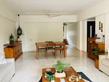 Living Room in 3 BHK Apartment at Eminente I, Khar West – for Sale
