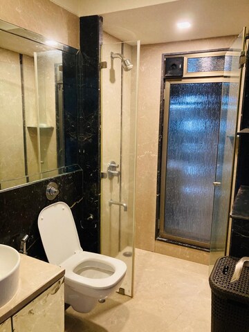 Living Room in 3 BHK Apartment at Eminente I, Khar West – for Sale