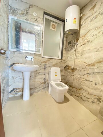 Bathroom in 4 BHK Builder Floor at Vasant Kunj – for Rent