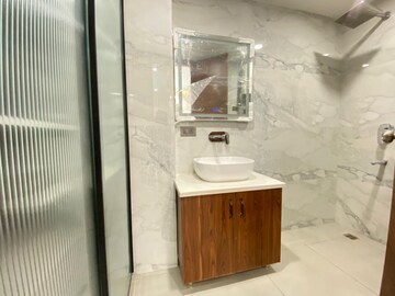 Bathroom in 4 BHK Builder Floor at Vasant Kunj – for Rent