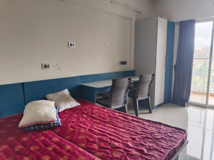 Bedroom, bramhacorp-smart Studio 350 Sq.Ft. Apartment In Wadgaon Sheri Pune 9153347