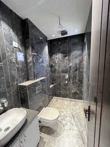 Bathroom in 2 BHK Builder Floor at Paschim Vihar – for Rent