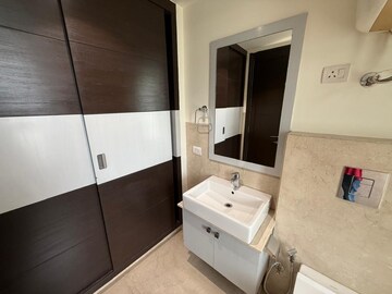 Bathroom in 3 BHK Builder Floor at Greater Kailash I – for Rent