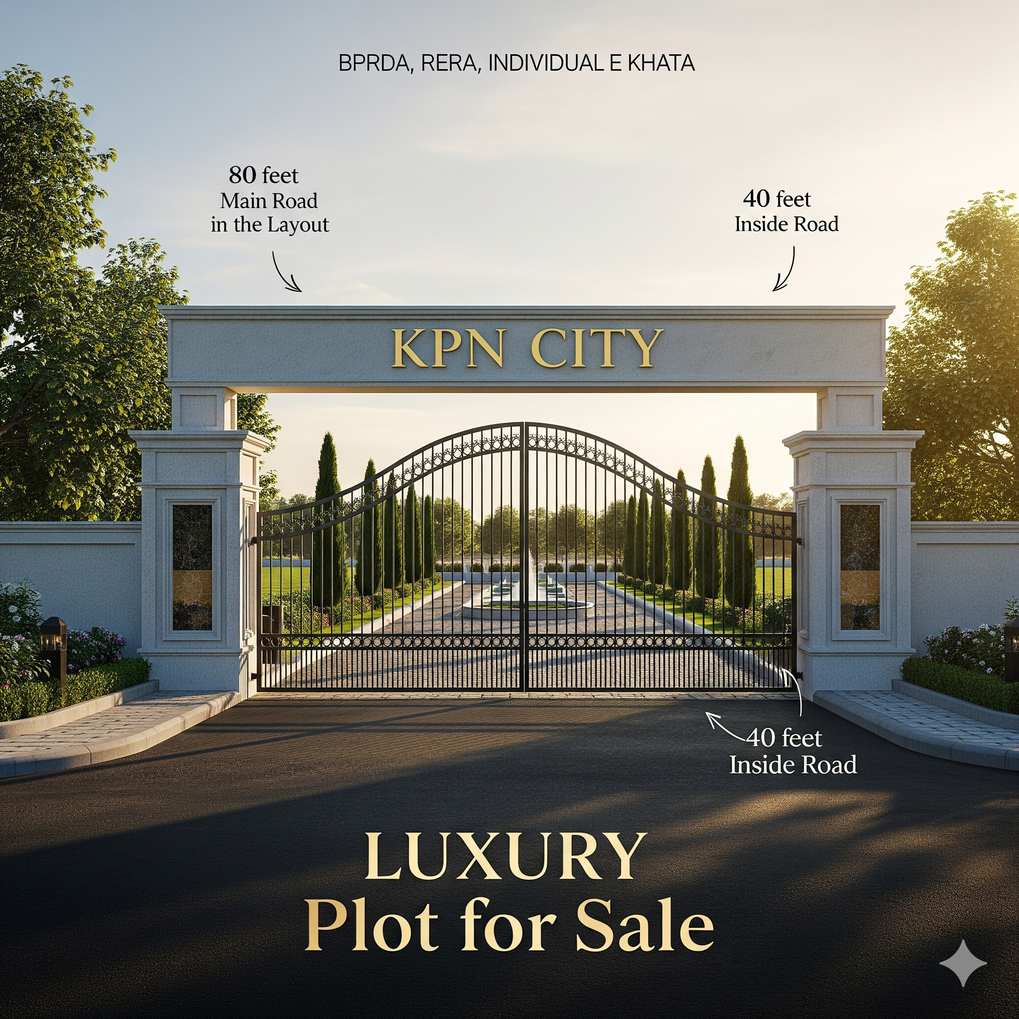 Plot For Sale in Kpn City 