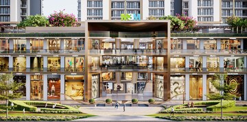  Shop – Exterior View View at M3M Capital, Sector 113 - for Sale