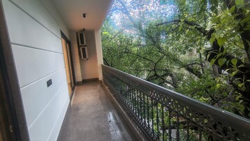 Balcony in 4 BHK Builder Floor at Navjeevan Vihar – for Rent