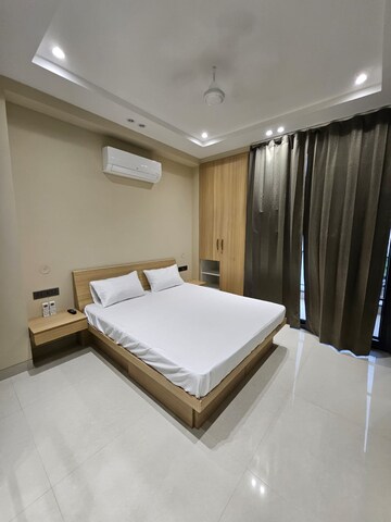 Bedroom in 3 BHK Builder Floor at Ansal Sushant Residency, Sushant Lok Iii – for Sale
