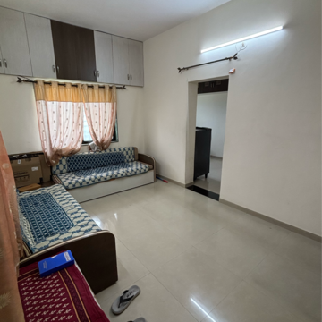 Living Room in 2 BHK Apartment at Savedi – for Rent