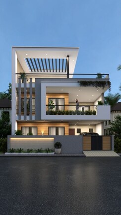 5 BHK + Pooja Room Villa For Sale in Drm Recidncy