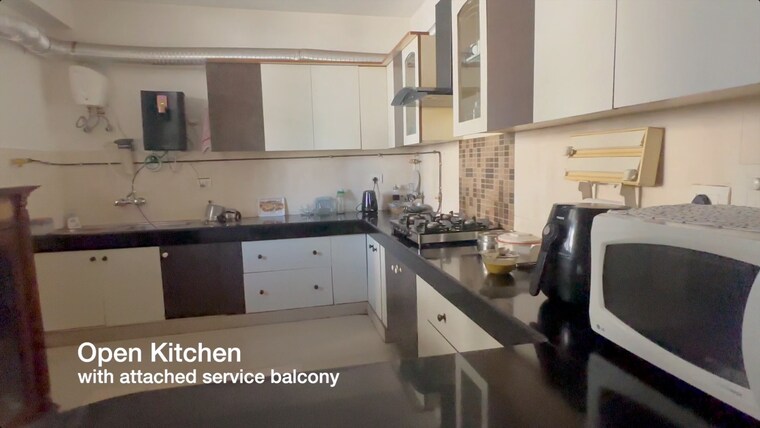 Kitchen, bisrakh jalalpur 2 Bedroom 1440 Sq.Ft. Penthouse In Bisrakh Jalalpur Greater Noida 9154000